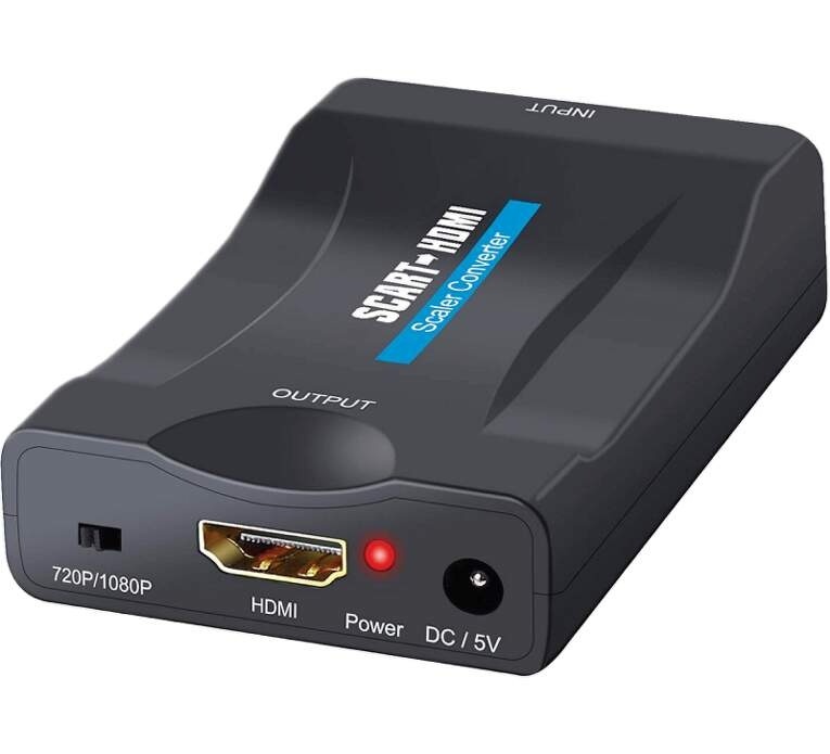 VHS,PS 2,DVD převodník ze Scart do Hdmi s 1080p