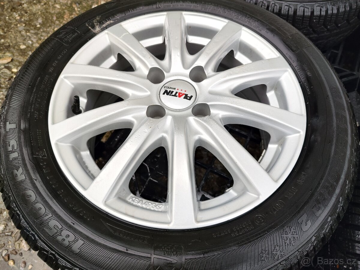 Alu Sada = 4x100 = PLATIN/MINI = s pneu =185/60 R15