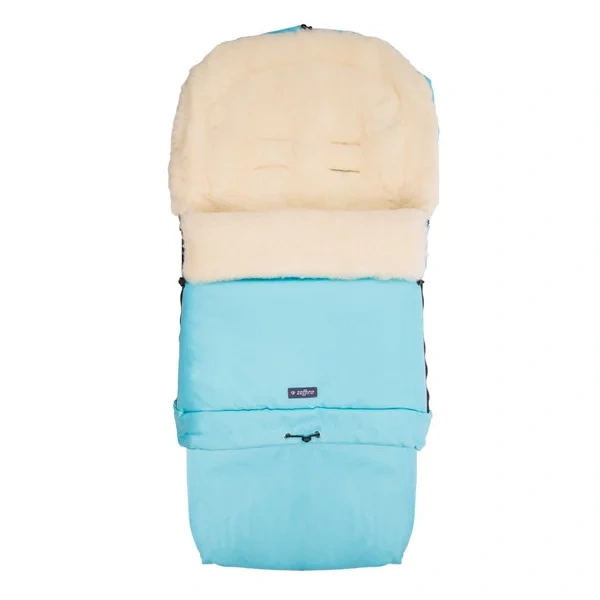 Fusak SLEEP&GROW ECO Zaffiro Light turquoise – 100 % ovčí vl