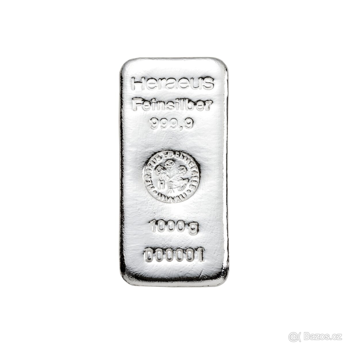 Investiční stříbro - 1000g slitky