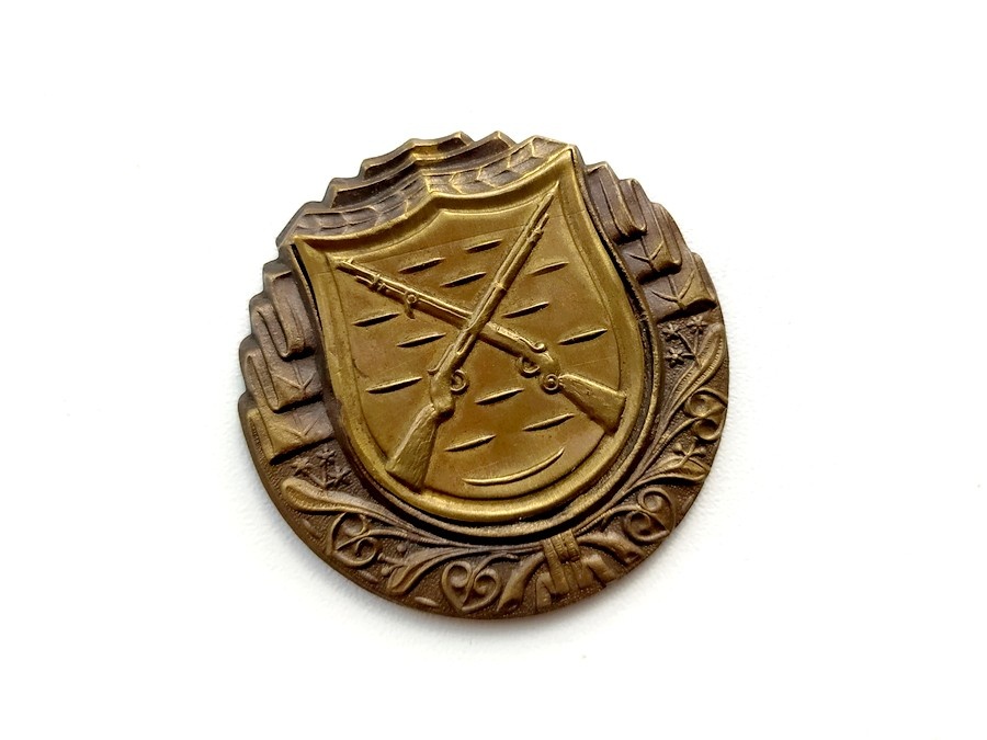 Prvorepublikový odznak pro střelce z pušky střelecký ČSR