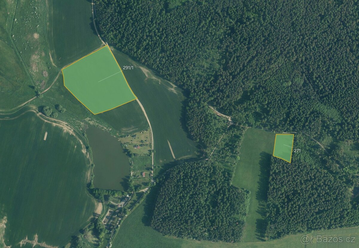 Zemědělská půda, prodej, Chocholatá Lhota, Vlachovo Březí, P