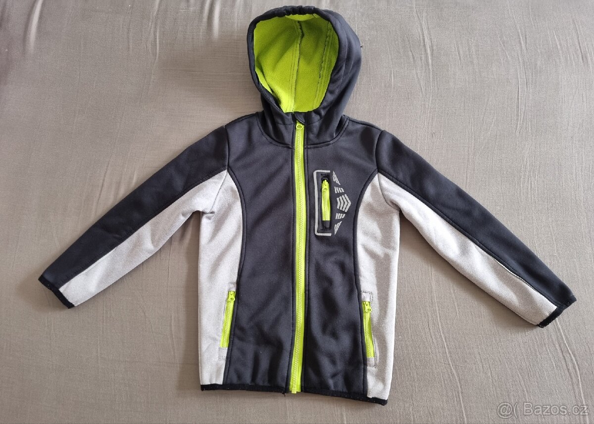 Softshellová bunda vel. 110/116