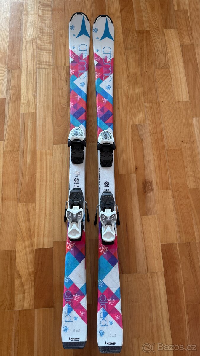 Dětský set lyže Atomic 140 cm + boty Technica + helma Marker