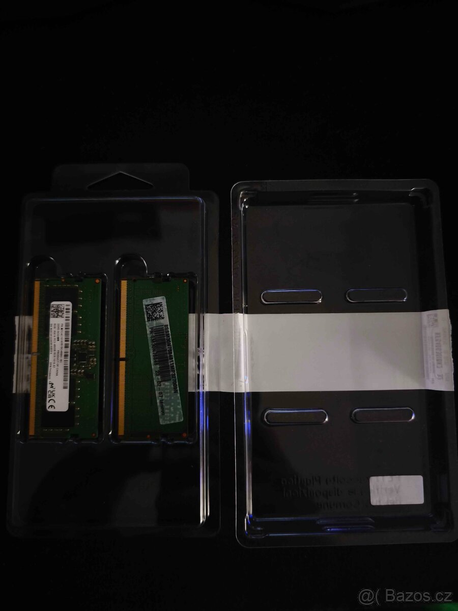 2 x 8 GB DDR5 - 4800 notebook RAM