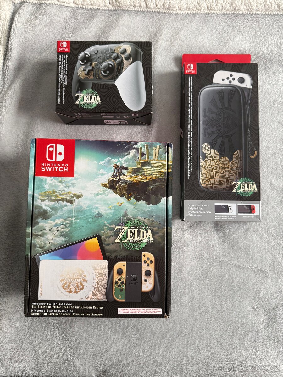 Nintendo Switch Oled Zelda Limited Edition