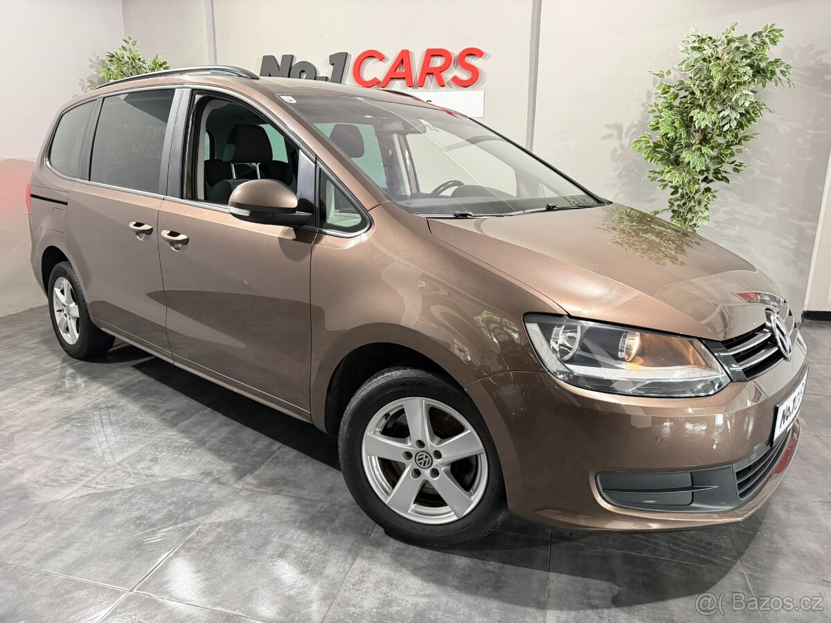 Volkswagen Sharan 2,0 TDI 4X4 VÝHŘEV TAŽNÉ BEZ KOROZE