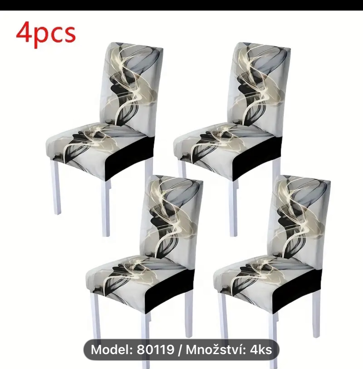 Nové potahy na židle