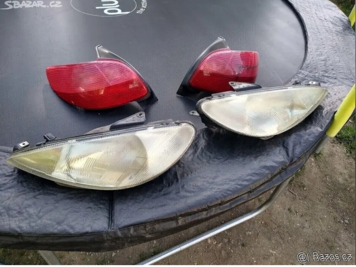 Světlomety Peugeot 206 2000 (předfacelift)