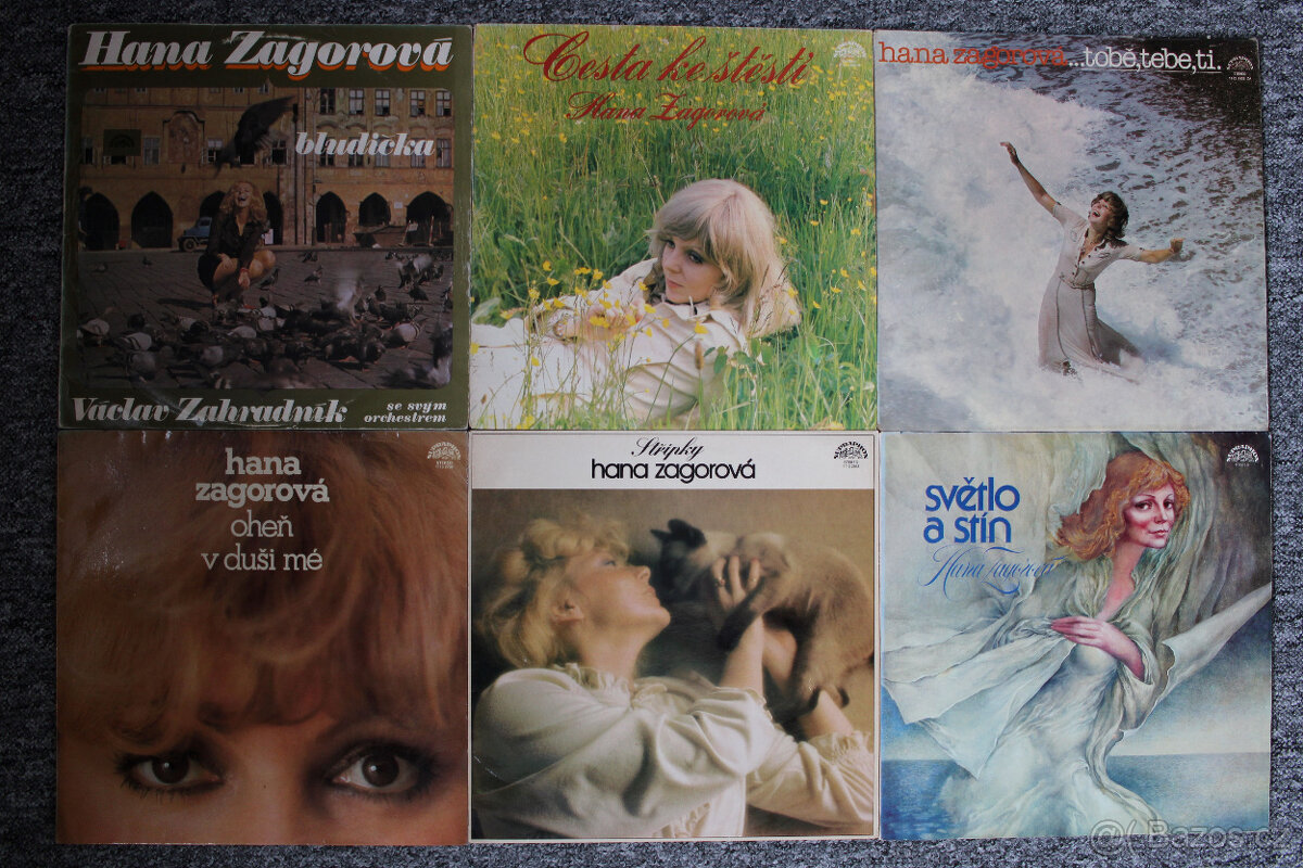 LP desky Hana Zagorová
