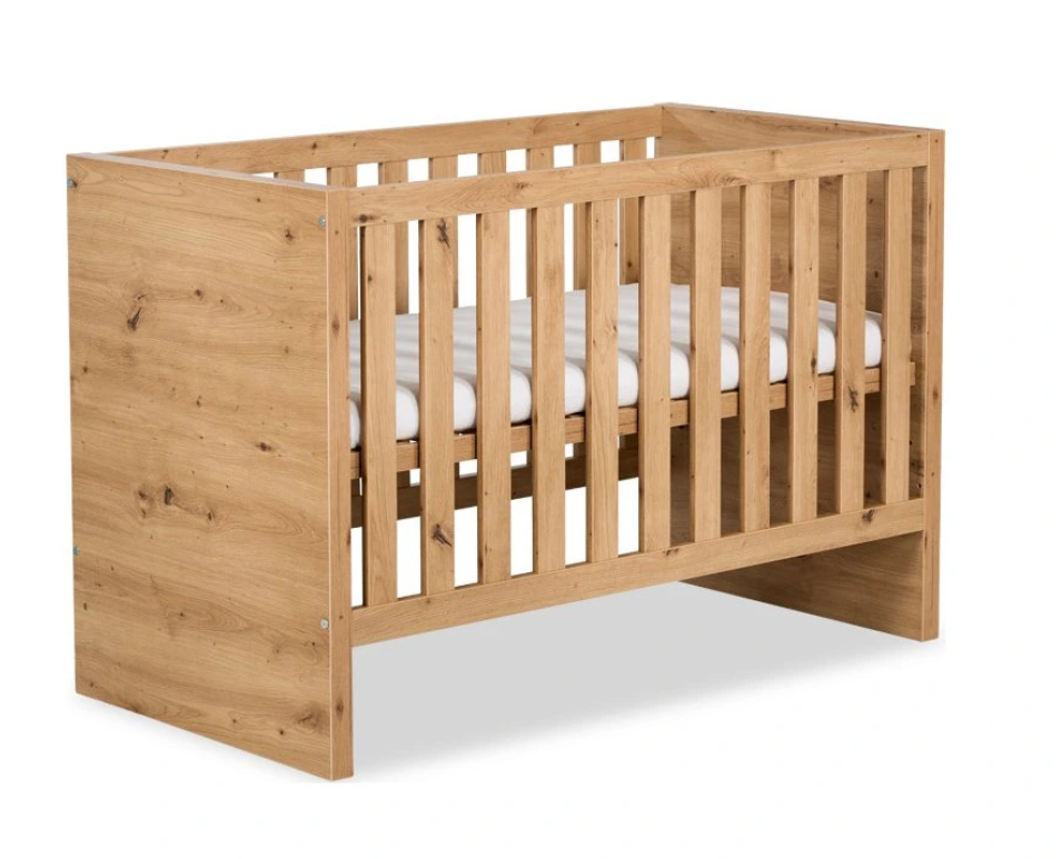 Dětská postýlka Dub + matrace