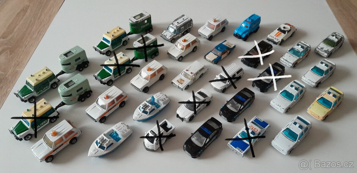 autíčka - angličáky Policie