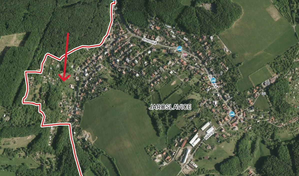 Prodej stavebního pozemku u Zlína