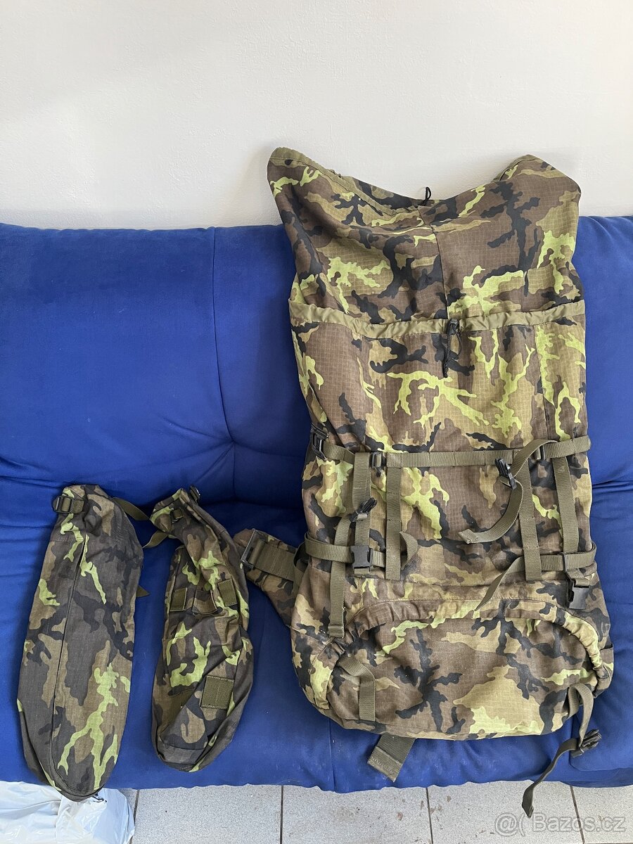 Velký batoh - Tlumok TL120 vz.95 AČR pro průzkumníky, použit
