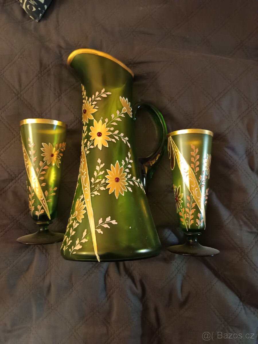 Karafa+2 sklenice