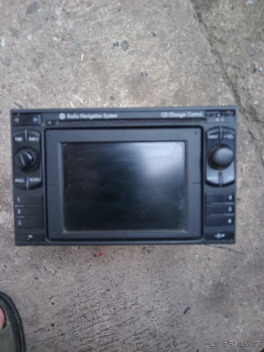 VW Sharan 95-00 2MDF rádio plně funkční