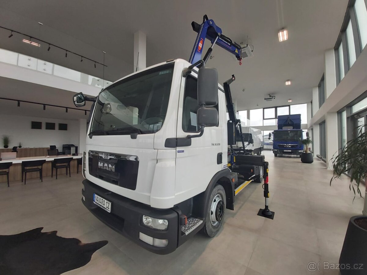 MAN TGL 12.220 NOVA RUKA + NOVÝ NOSIČ KONTEJNERU