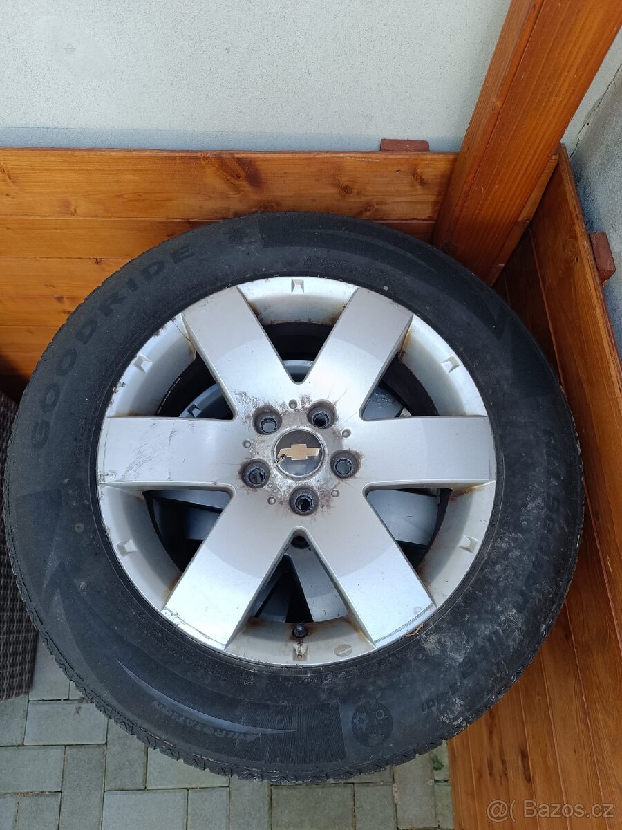 ALU kola 5x115 Chevrolet captiva s pneu