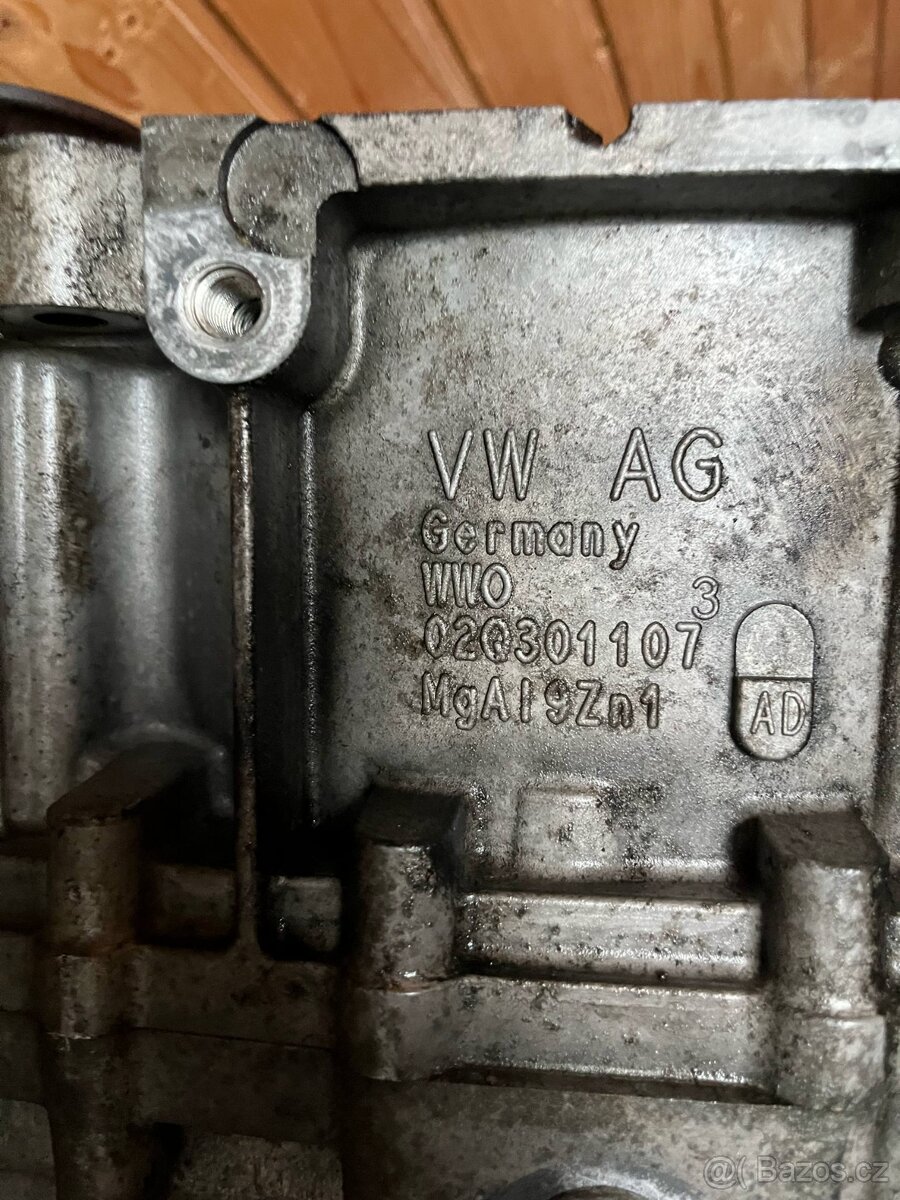 Poškozená převodovka superb2 2.0tdi 103kw