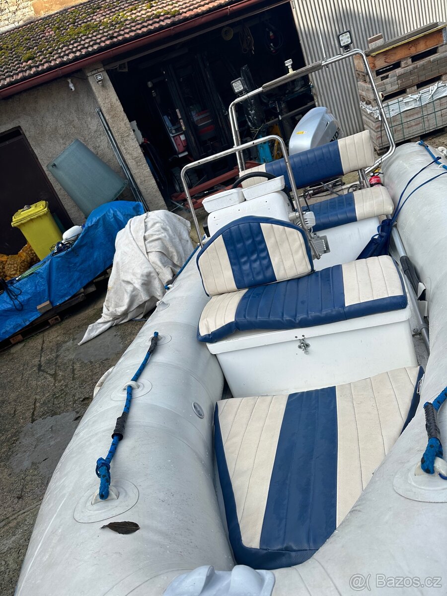 Gumový člun RIB ADVENTURE V450 cena s vlekem.