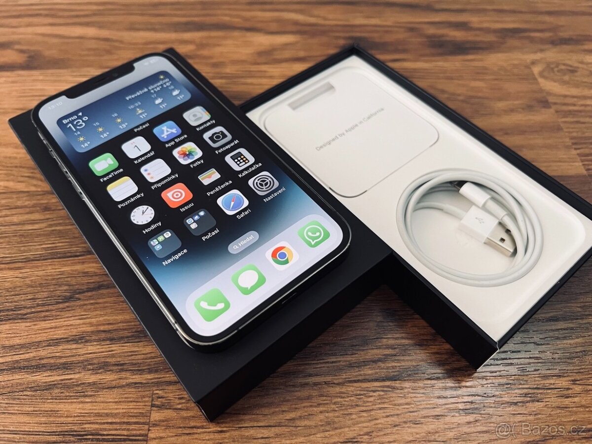  Apple iPhone 12 Pro Graphite 256 GB, top stav