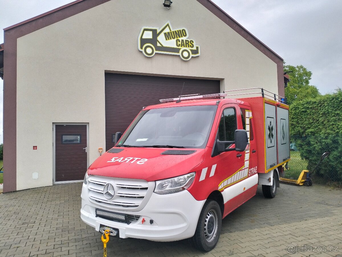 Hasic hasičský auto Mercedes Sprinter