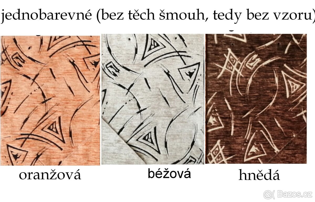 NOVÁ pevná potahová látka (vhodná na lavice, židle apod)