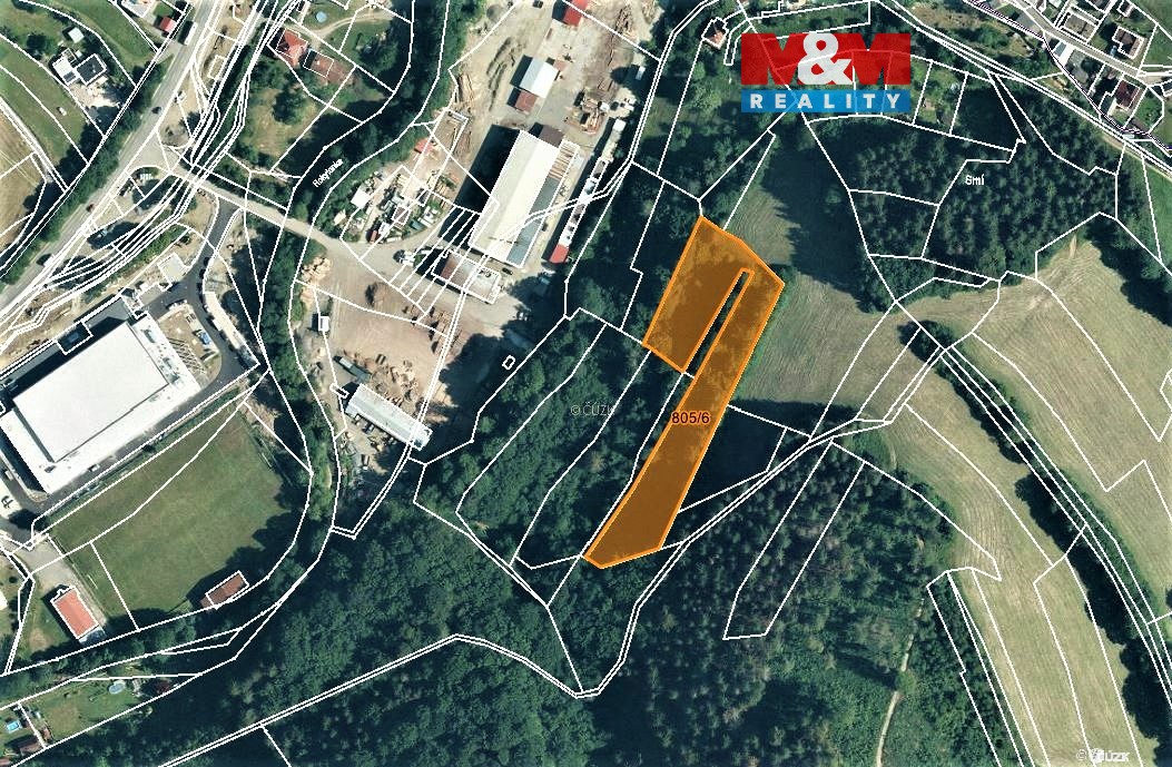 Prodej louky, 5327 m², Lhota u Vsetína