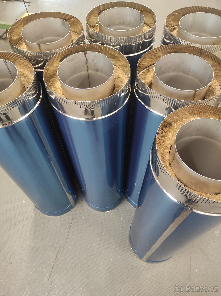 Nerezový komin 160 vložka + plašt