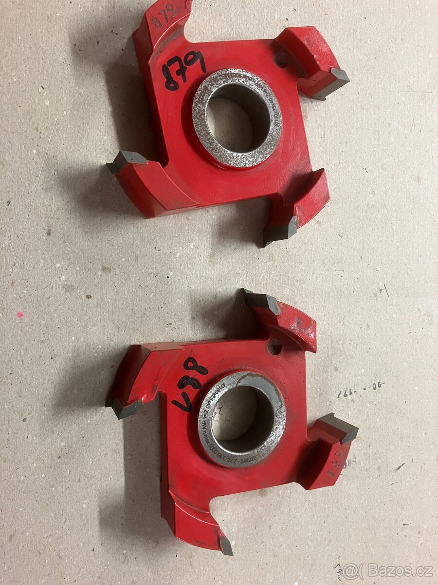 Frézy drážkovací na dřevo - nové