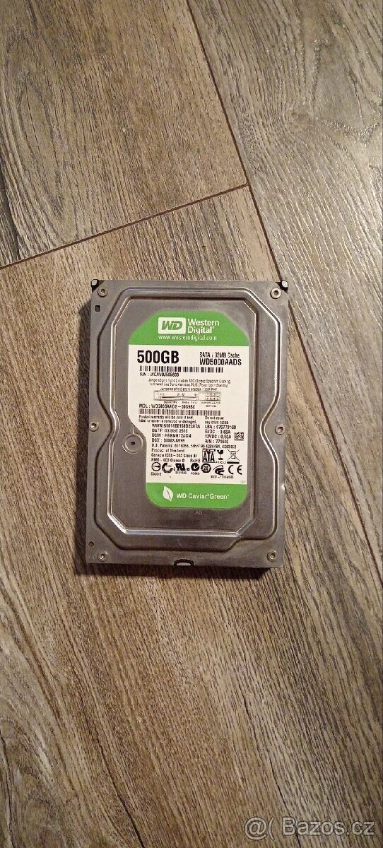 WD green 500gb