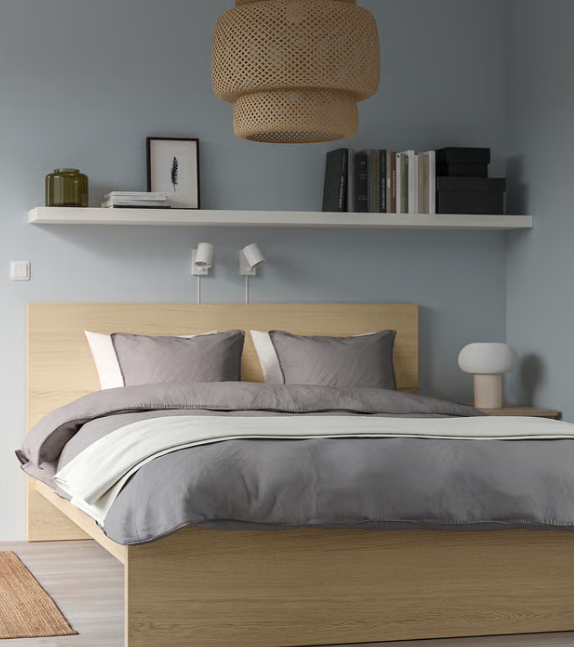 Manželská postel Ikea Malm