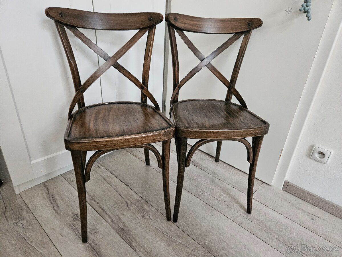 Židle, jídelní, celodřevěná