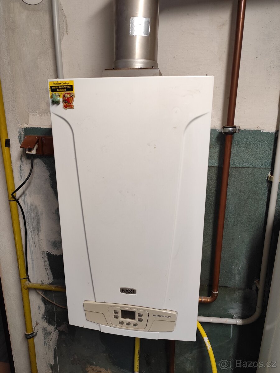 Plynový kotel (atmosférický) + prostorový termostat