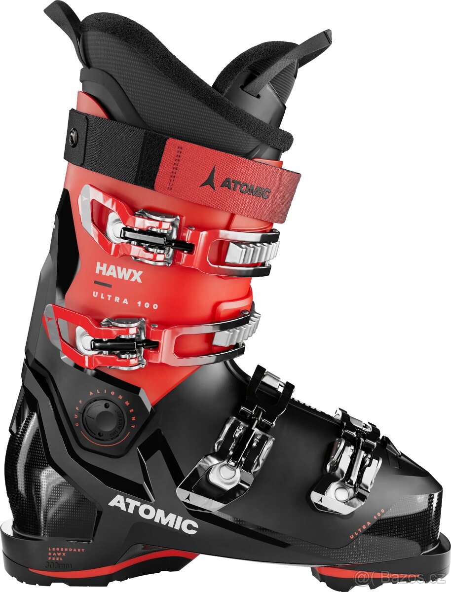 Lyžáky Atomic Hawx Ultra 100 25,5 - black/red