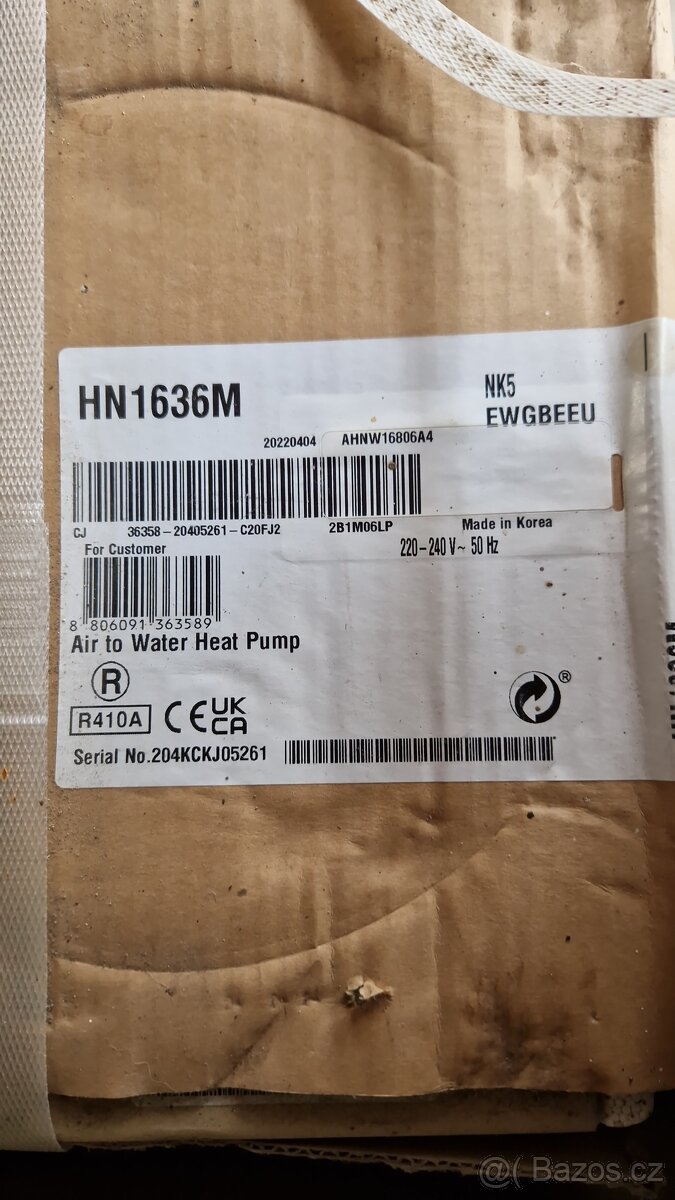 Tepelný čerpadlo LG 14kw