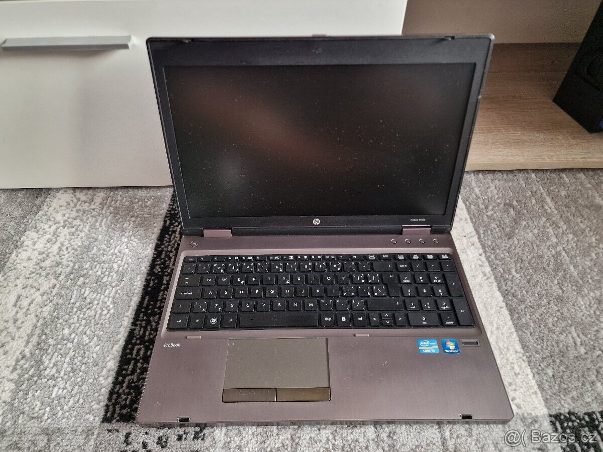 Hliníkový HP Probook 6560b s ssd na filmy internet diagnosti