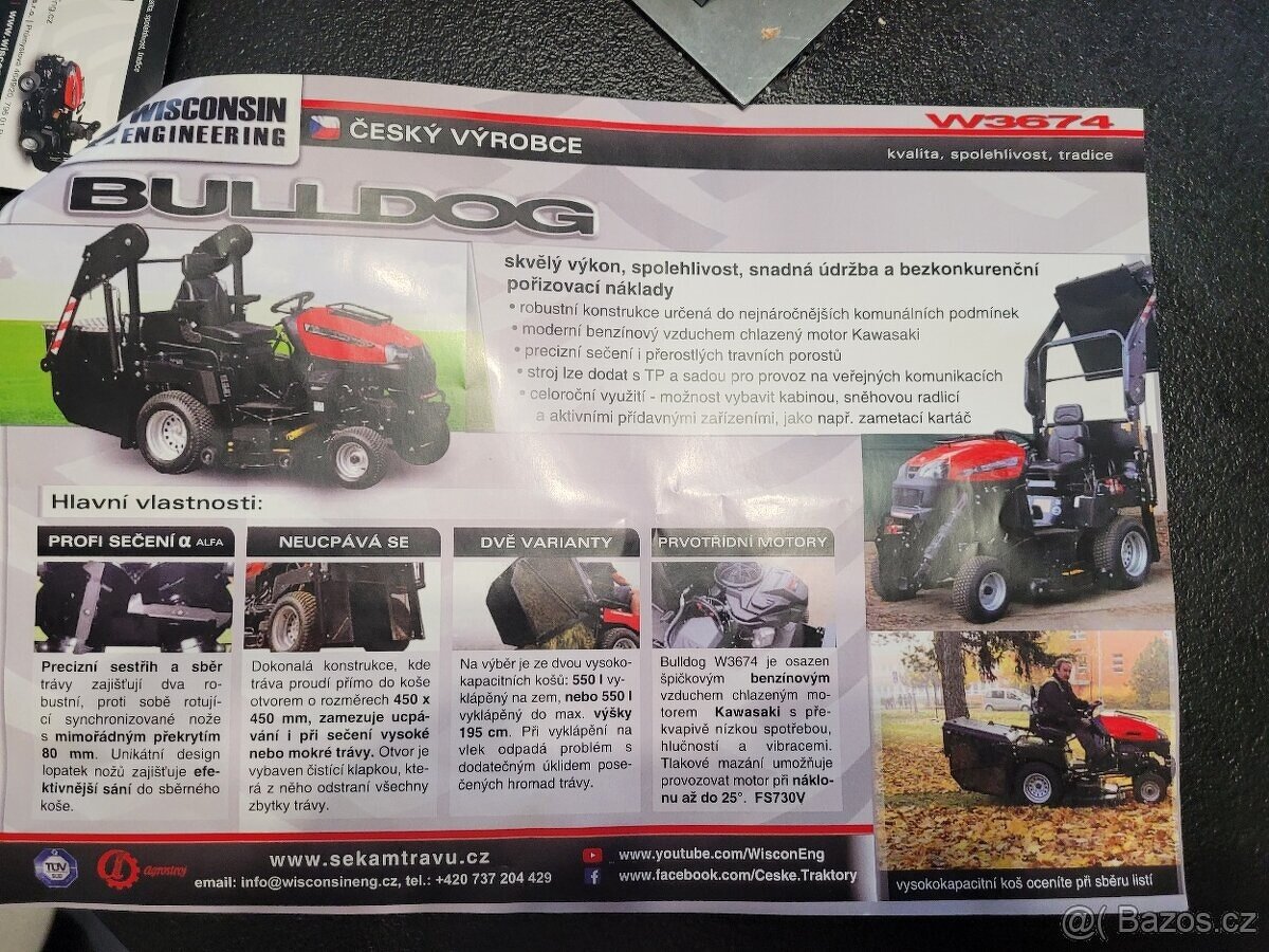 komunální profi zahradní traktor