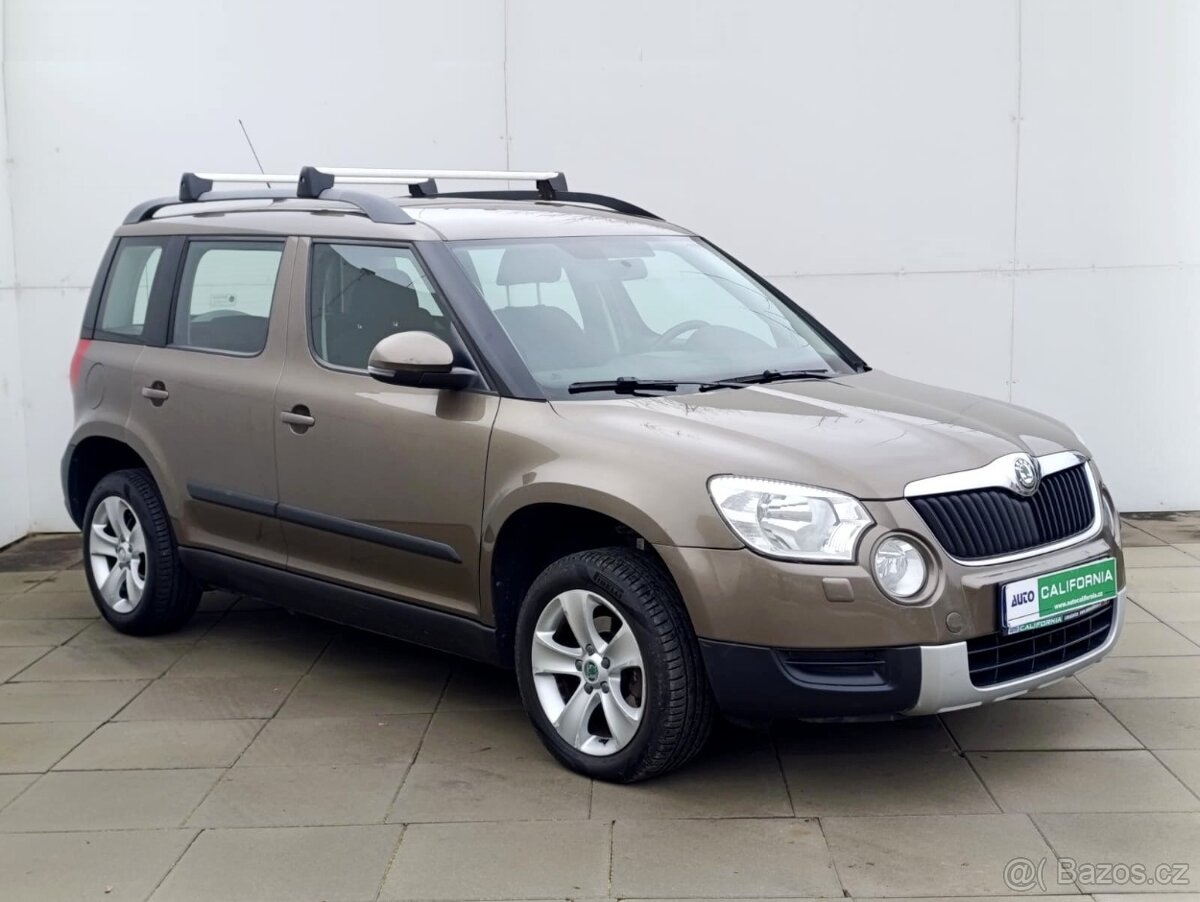 Škoda Yeti 1, 6 TDi Navi Klima Tempomat