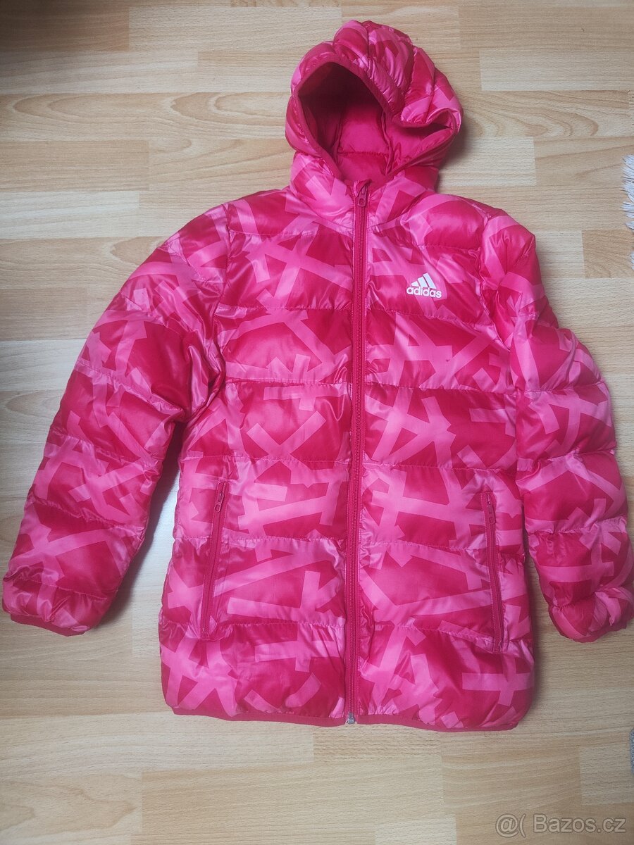 Dívčí zimní bunda Adidas 152