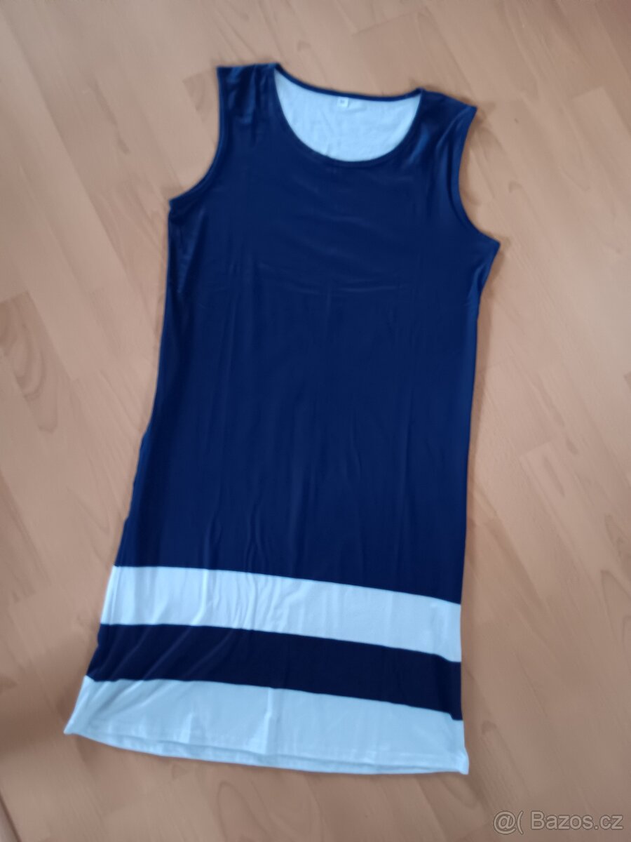 nové šaty vel. M - modré