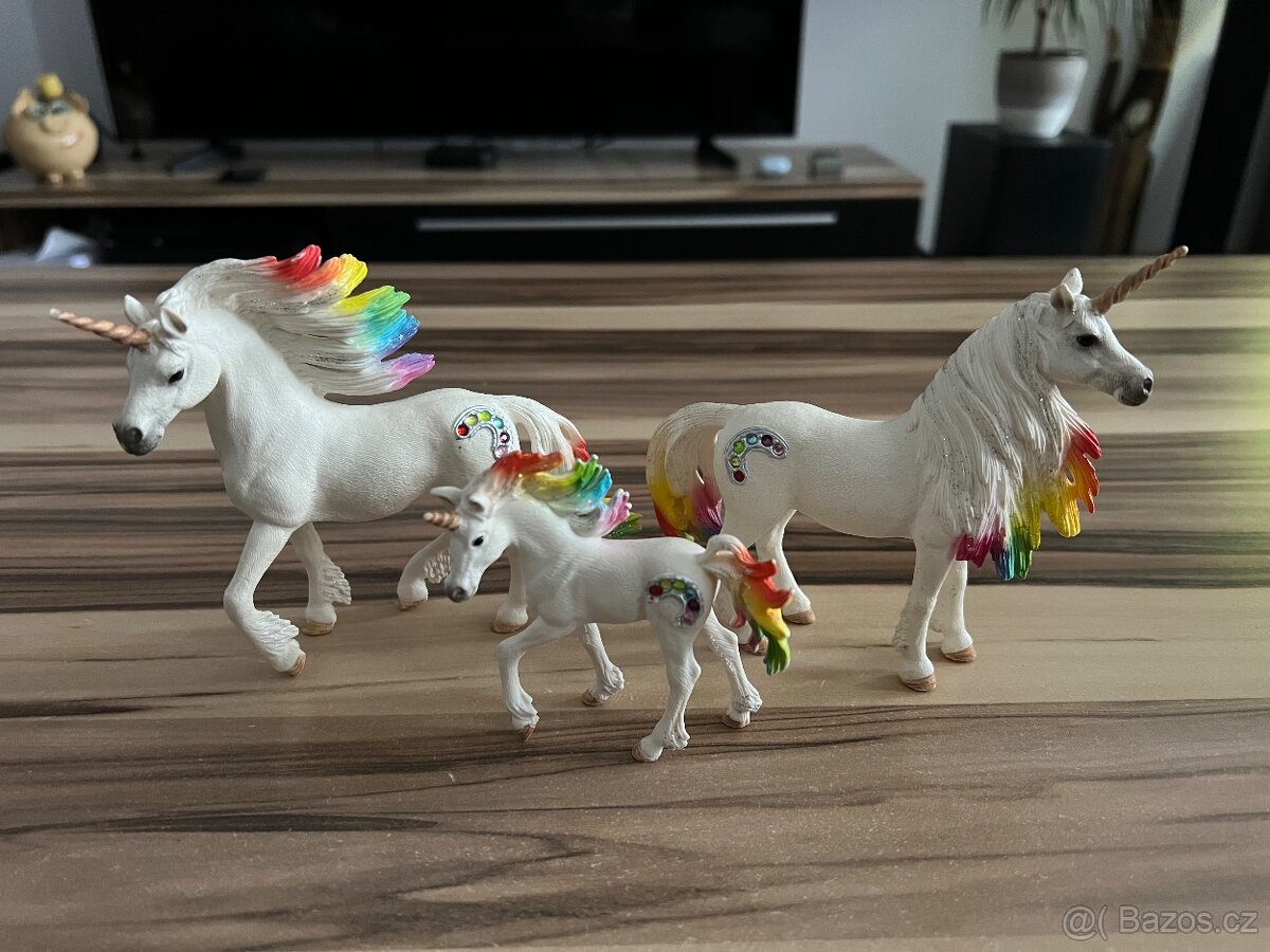 Schleich a sbírka jednorožců