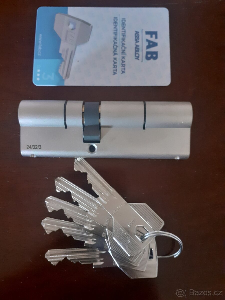 Cylindrická vložka FAB 40+55