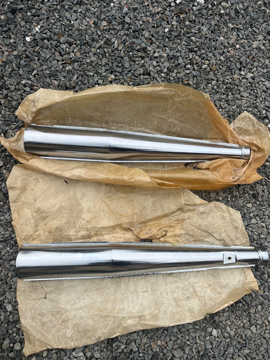 Uloženkové výfuky ČZ 350/472, ČZ 250/471