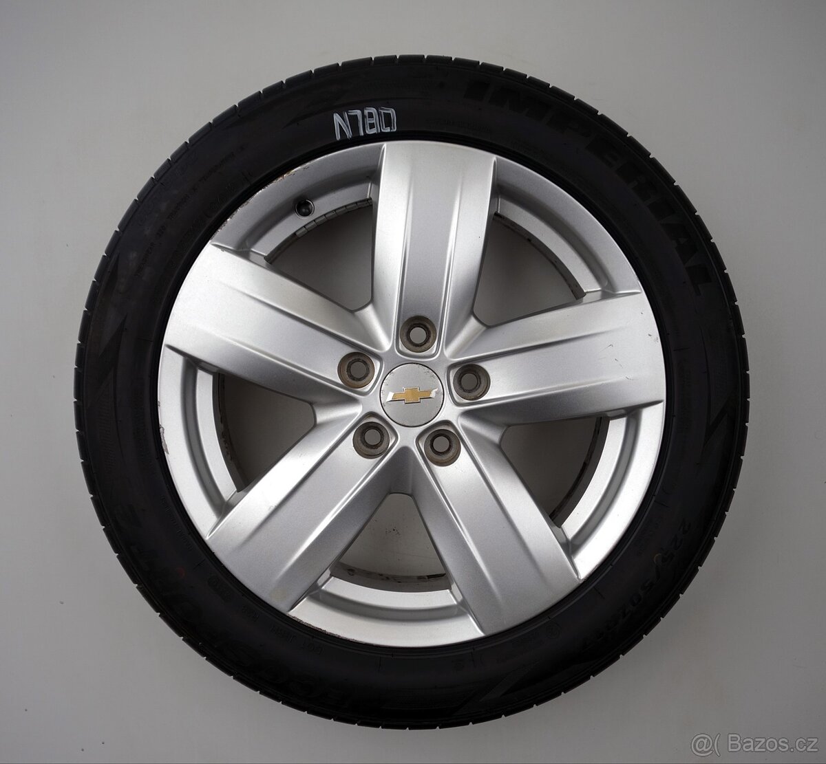 Chevrolet Orlando - Originání 17" alu kola - Letní pneu