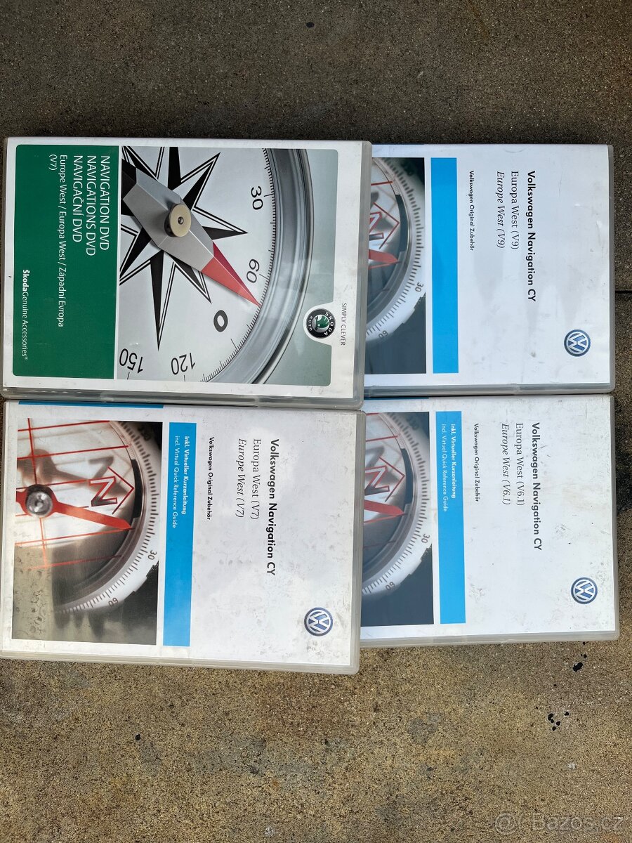 NAVIGAČNÍ CD VW ŠKODA