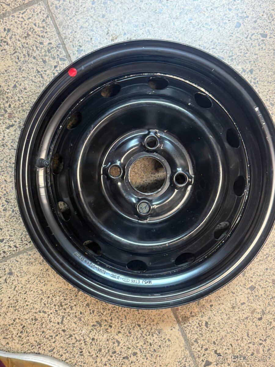 KIA ocelový disk 5,0Jx14" ET46