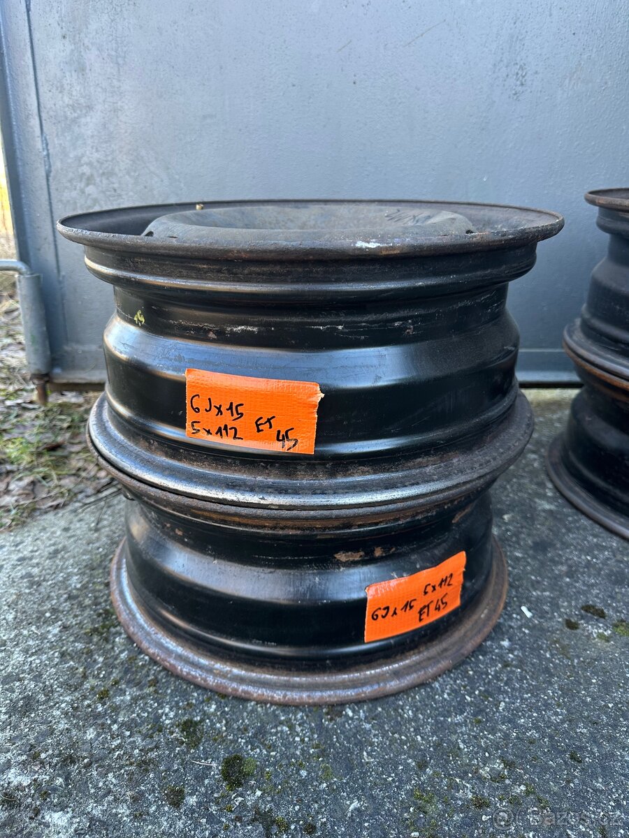 Disky koncern 5x112 ET45 6Jx15