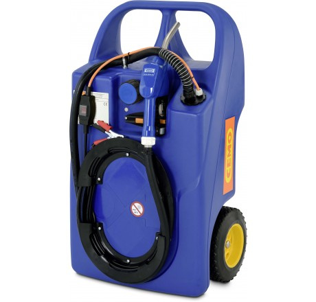 Mobilní nádrž na AdBlue 100L- čerpadlo, 30l/min – 18V AKU