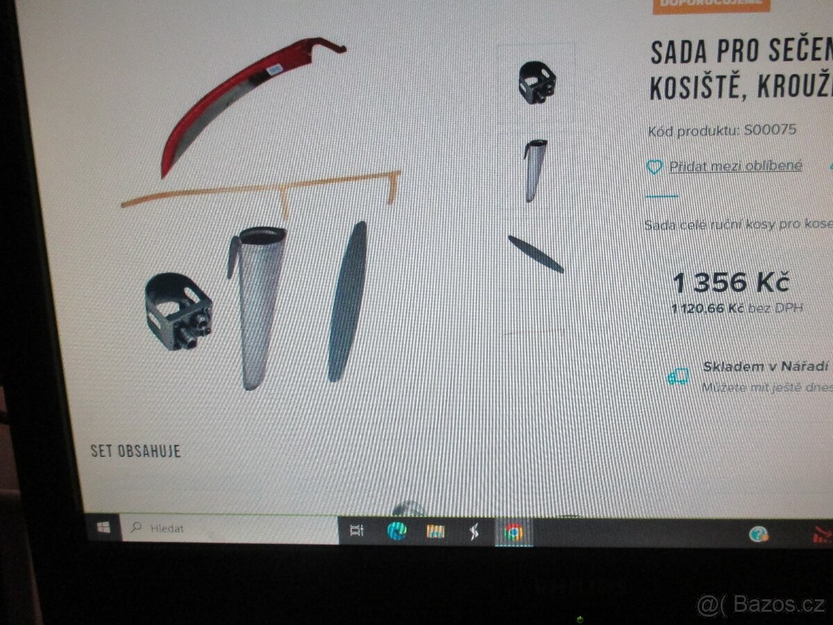 Nová ruční kosa na sečení trávy